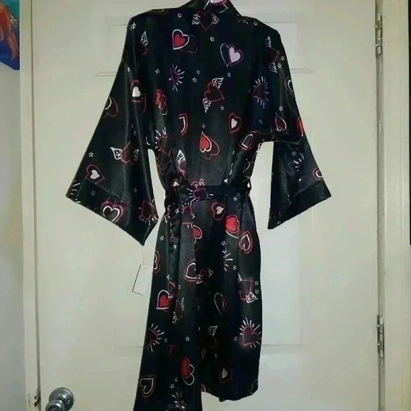 Valentine's day Print Robe Small - Picture 1 of 5